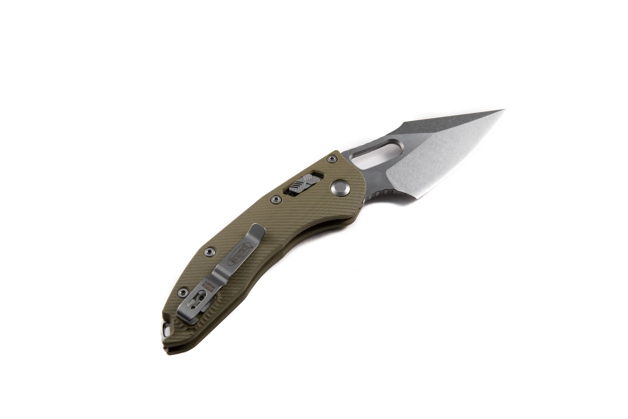 Stitch RAM-LOK™ OD Green Fluted G10 Stonewash Standard (169RL-10FLGTOD) FACTORY SECOND - Image 2