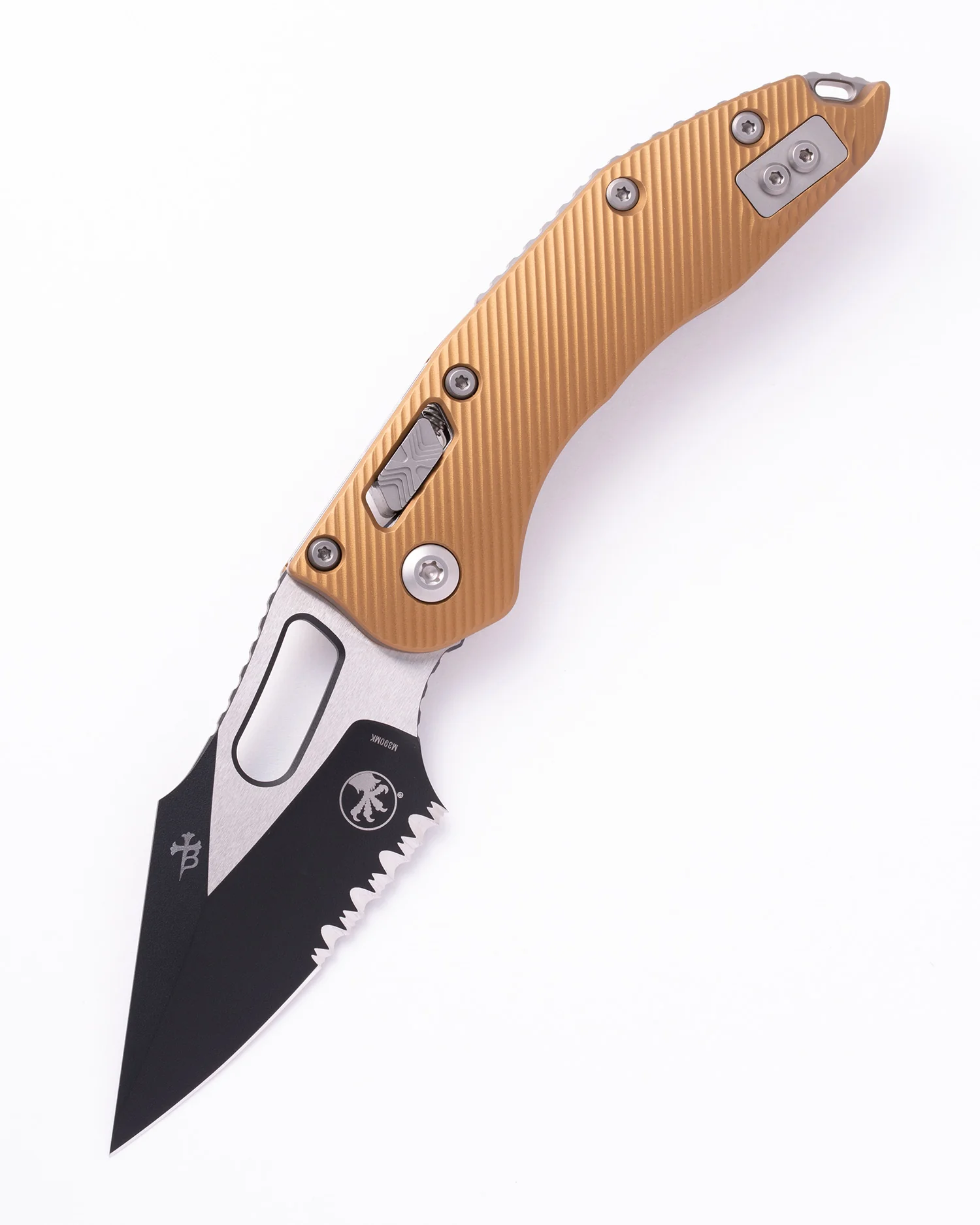 Stitch - RAM-LOK™ Black Partial Serrate Fluted Aluminum Tan (169RL-2FLTA)