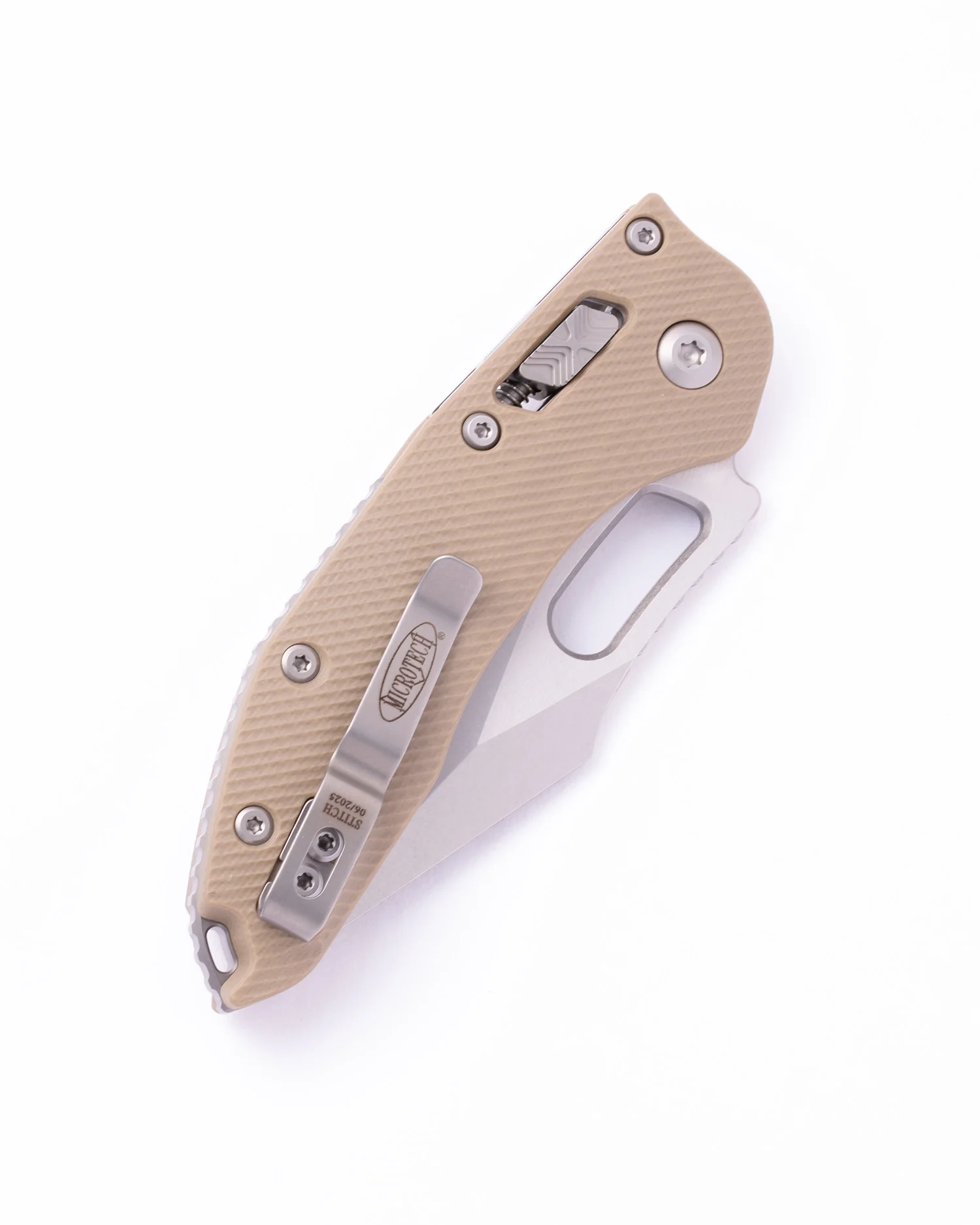 STITCH S/E RAM LOK FLUTED G-10 TAN STD (169RL-10FLGTTA) - Image 2