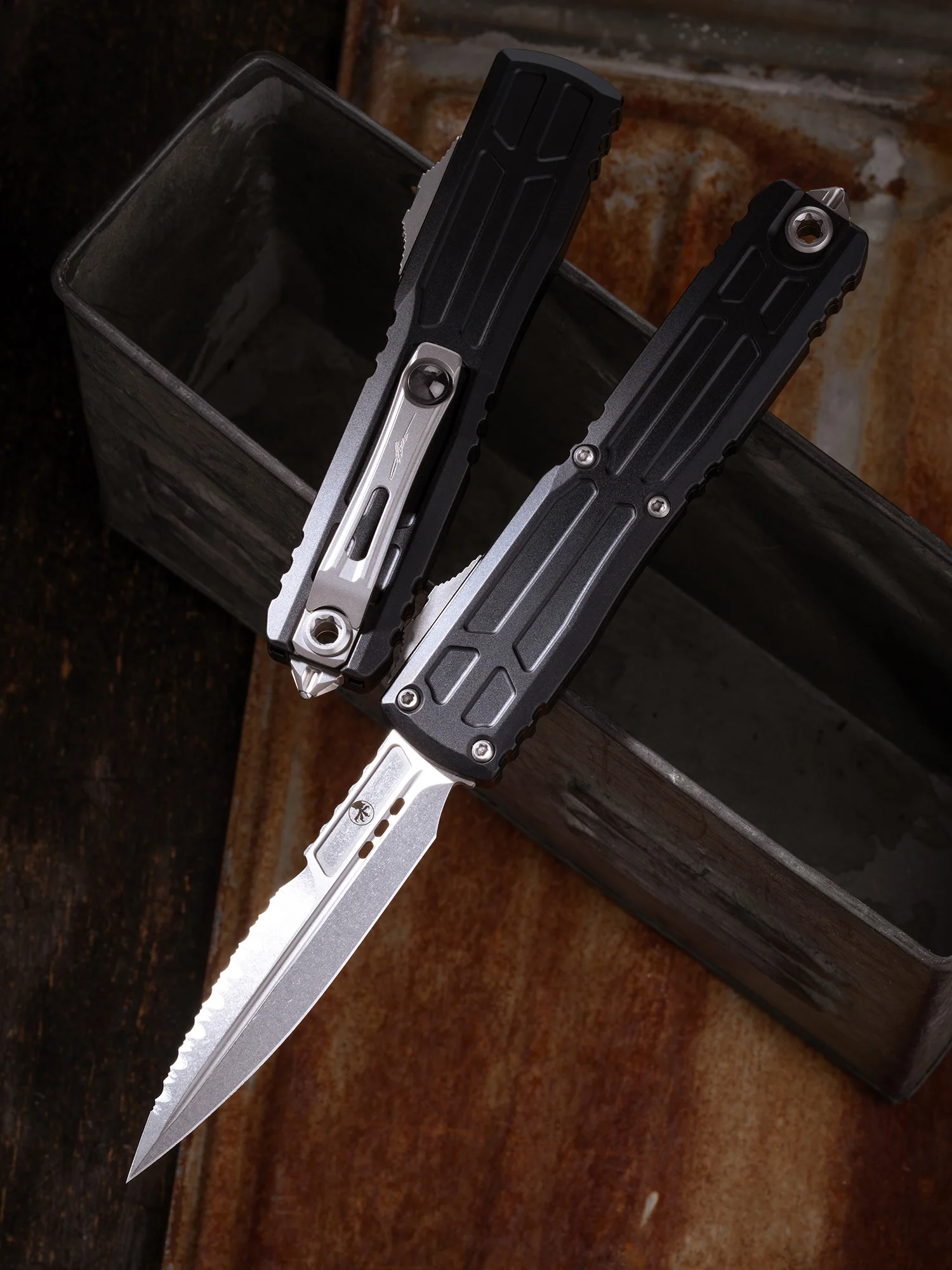ULTRATECH EX-ZBP BAYONET SIGNATURE SERIES STONEWASH FULL SERRATED (1120EX-12S)