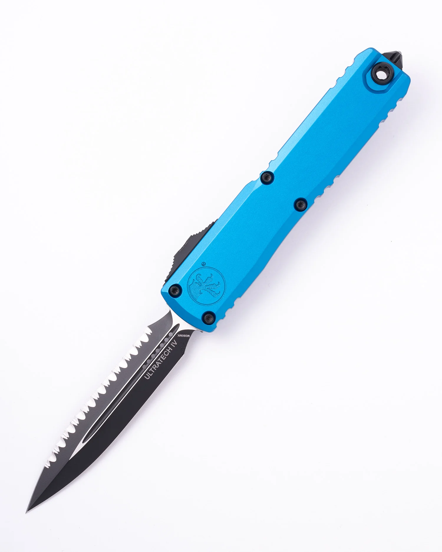 ULTRATECH GEN IV D/E BLACK FULL SERRATE BLUE (11224-3BL)