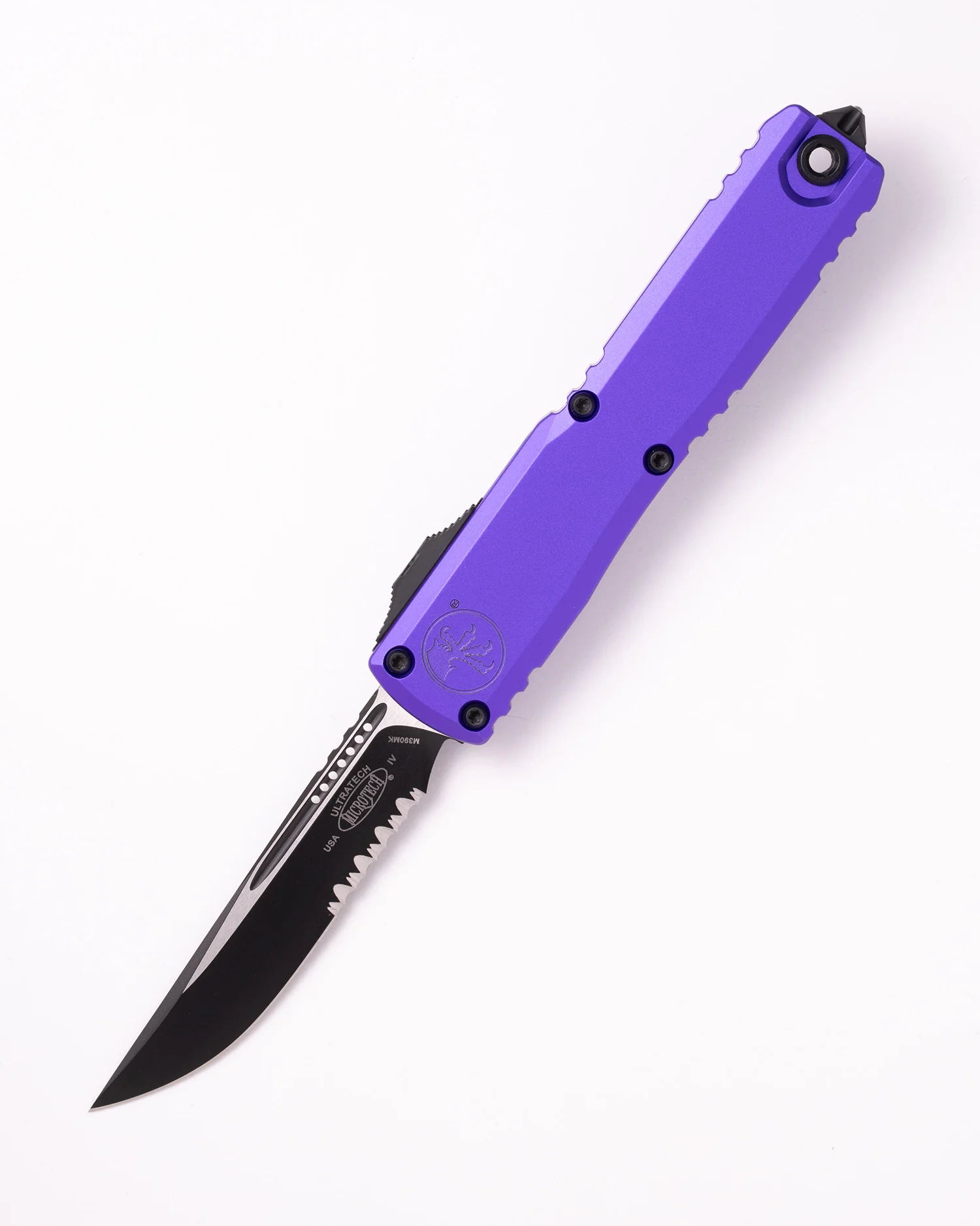 Ultratech Gen IV S/E Black Part Serrate Purple (11214-2PU)