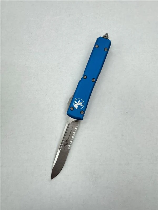 Ultratech S/E Satin Partial Serrated Blue (121-5BL)