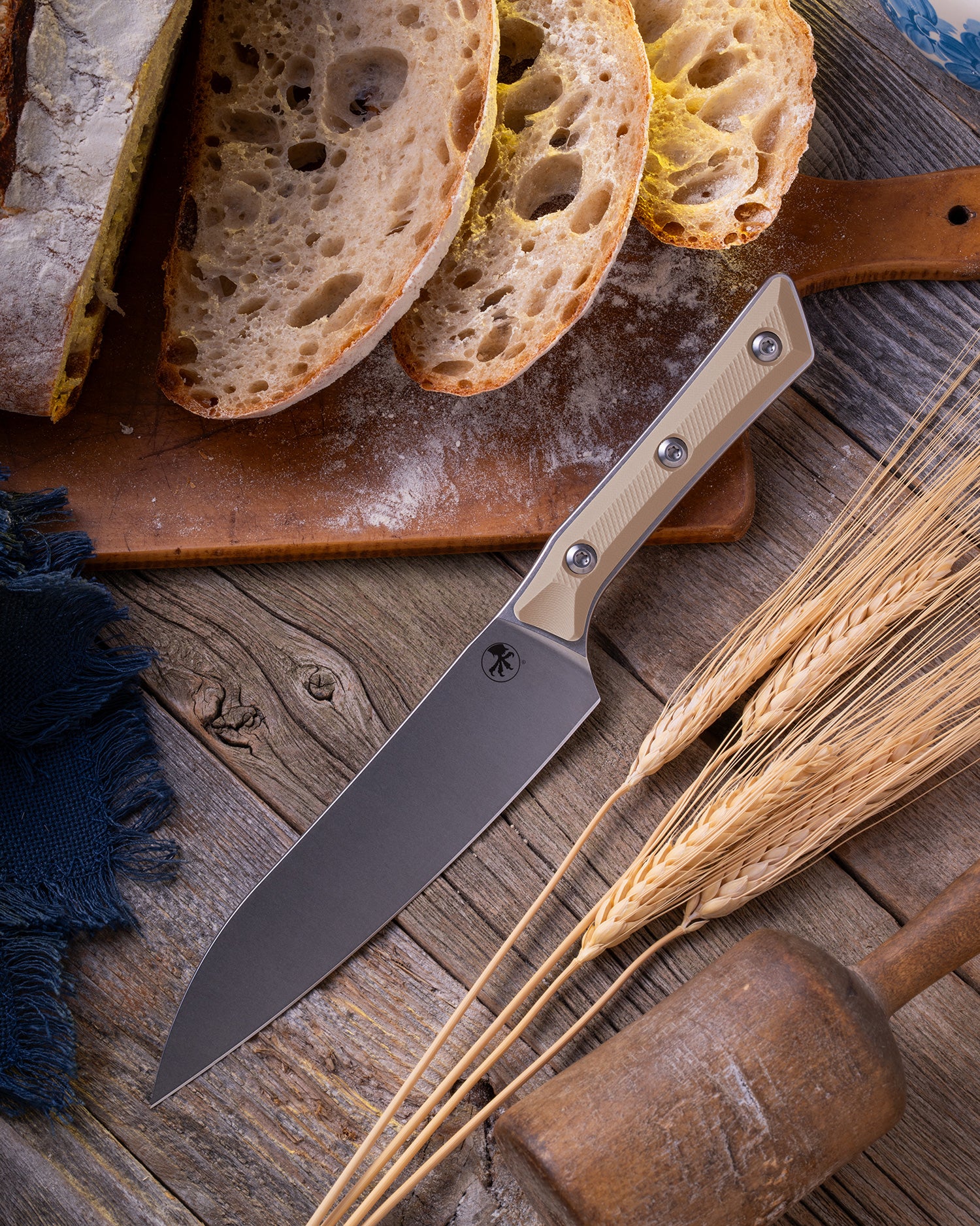 Utility Knife Stonewash Tan G-10 (3400-10TA)