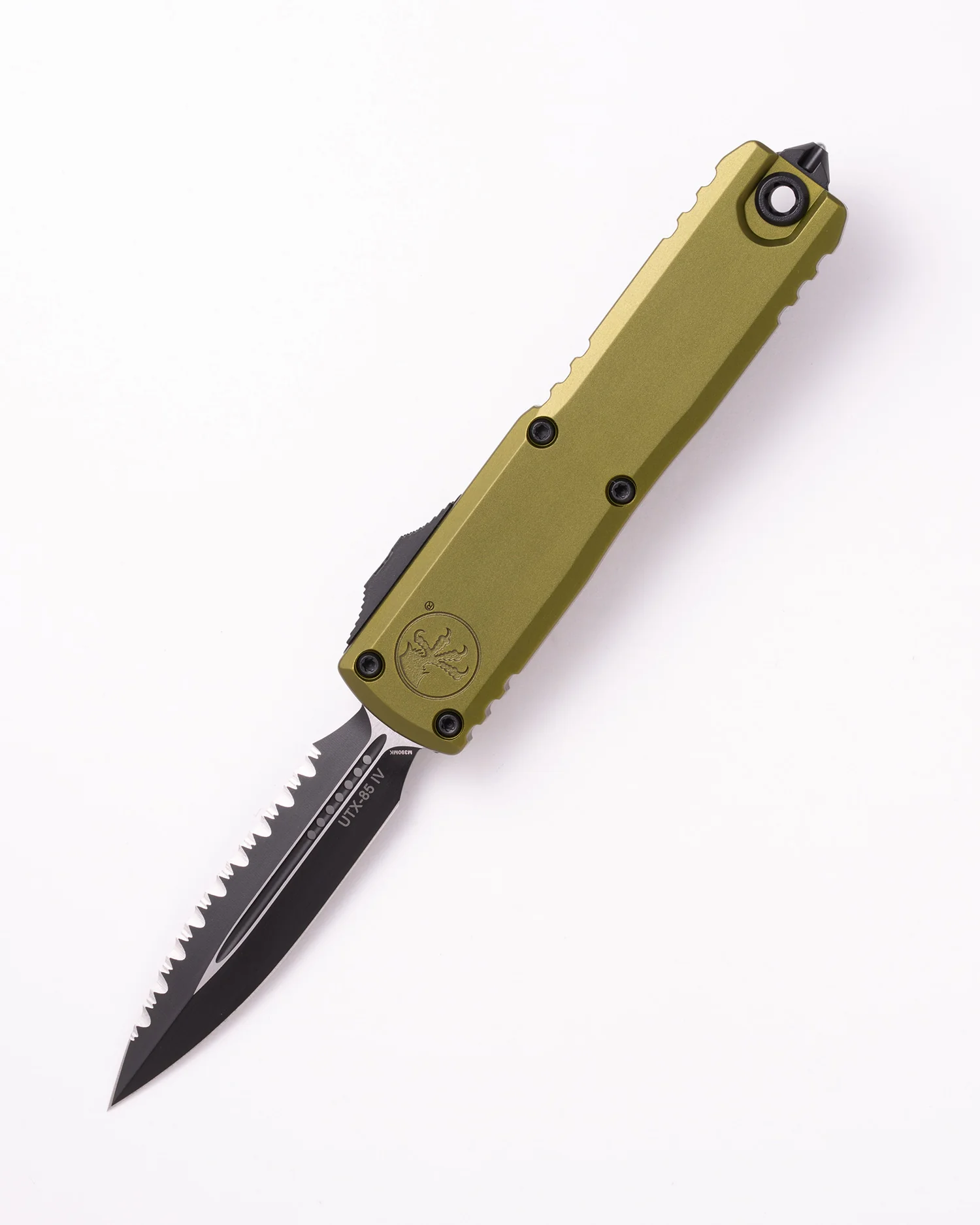 UTX-85 D/E BLACK STONEWASH FULL SERRATE OD GREEN (12324-3OD)