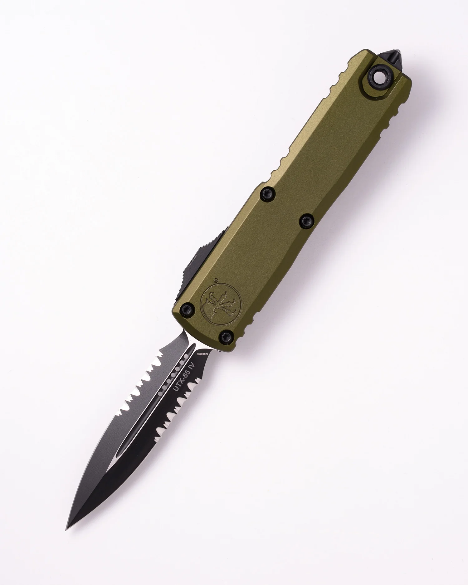UTX-85 GEN IV D/E BLACK PART SERRATE OD GREEN (12324-2OD)