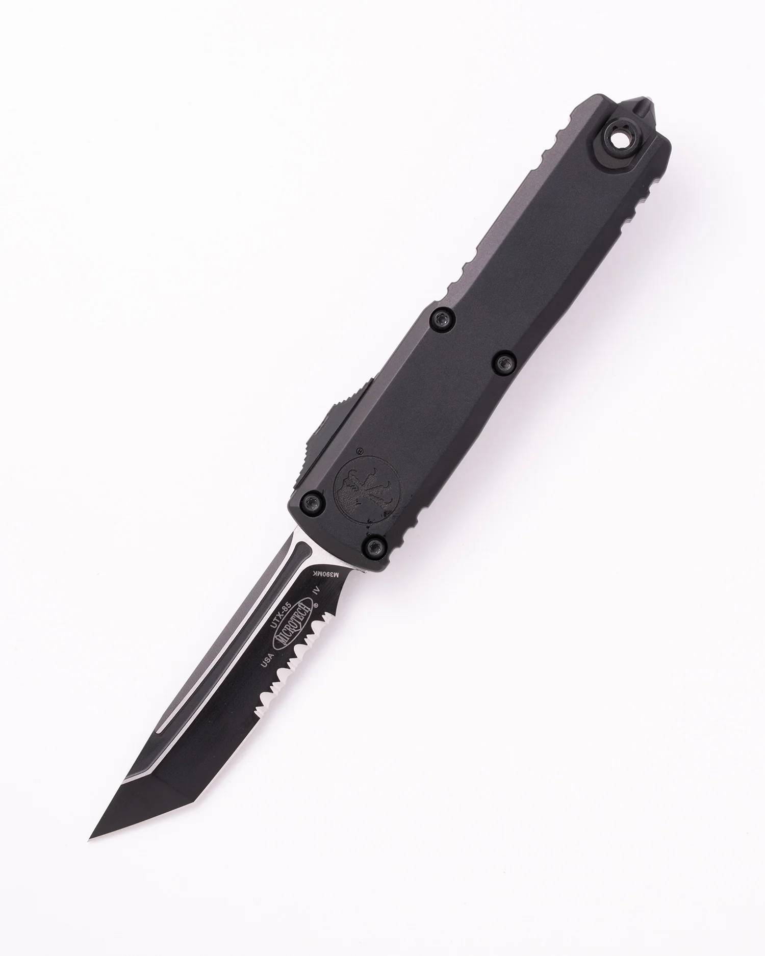 UTX-85 GEN IV T/E PART SERRATE BLACK TACTICAL (12334-2T)